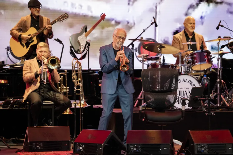 Herb Alpert & The Tijuana Brass performing live on stage